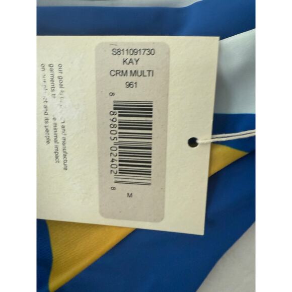 Mara Hoffman Kay Cheeky Colorblock Multicolor Bikini Bottoms Medium - Picture 6 of 6